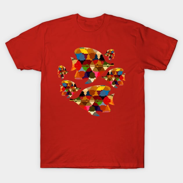 colorful fish T-Shirt by MohamedNasseri